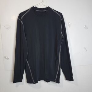Mens Champion Long sleeve Power core black shirt Size XL
